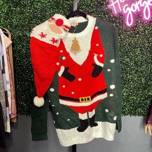 NWT Merry Christmas by Poof Sweater